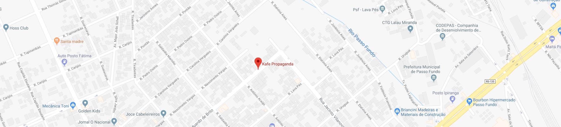 Mapa Contato